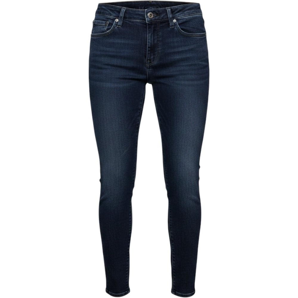 James Jeans Women's 25 Dark Wash Indigo Skinny Mid Rise Stretch Denim